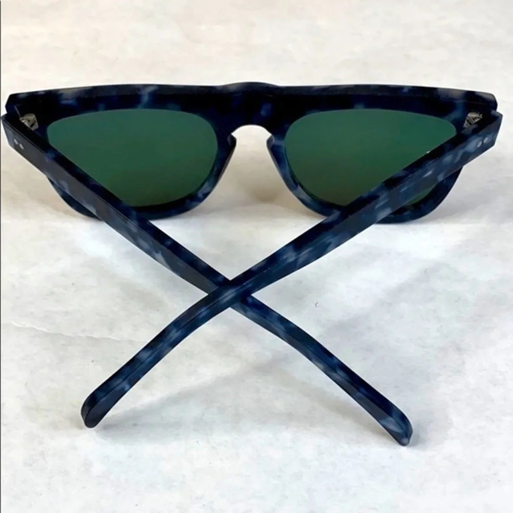 Komono Men’s Bennet Matte Indigo Demi Sunglasses